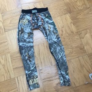 Saxx Camo Longjohns